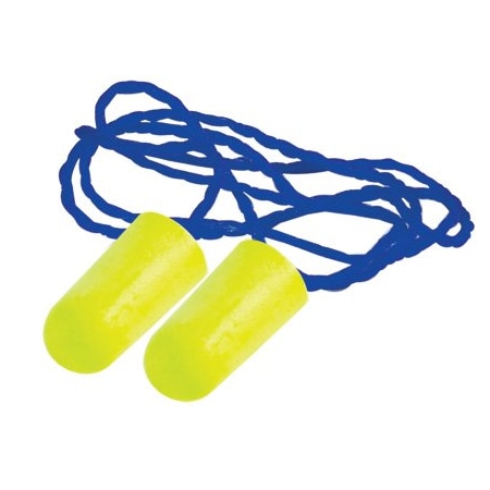 3M E-A-Rsoft Yellow Neons Corded Earplugs, 200PK BUY00448103